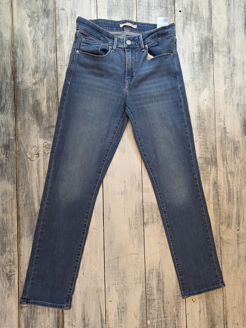 Levi's Women's Classic Mid Rise Dark Blue Skinny Jeans sz 30x30